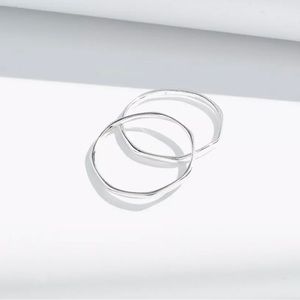 Delicate Collection Demi-Fine Skinny Ring Set NWT